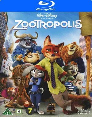 Disney Klassikko 54 - Zootropolis Eläinten Kaupunki - Blu-ray Disney Klassikko 54 - Zootropolis Eläinten Kaupunki - Blu-ray